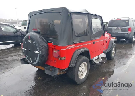 1995 Jeep Wrangler / Yj S/Rio Grande from USA, damaged, VIN 1J4FY19P7SP253460